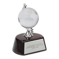World Optical Glass Globe Award on Base